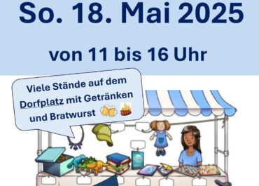 Dorf Flohmarkt
